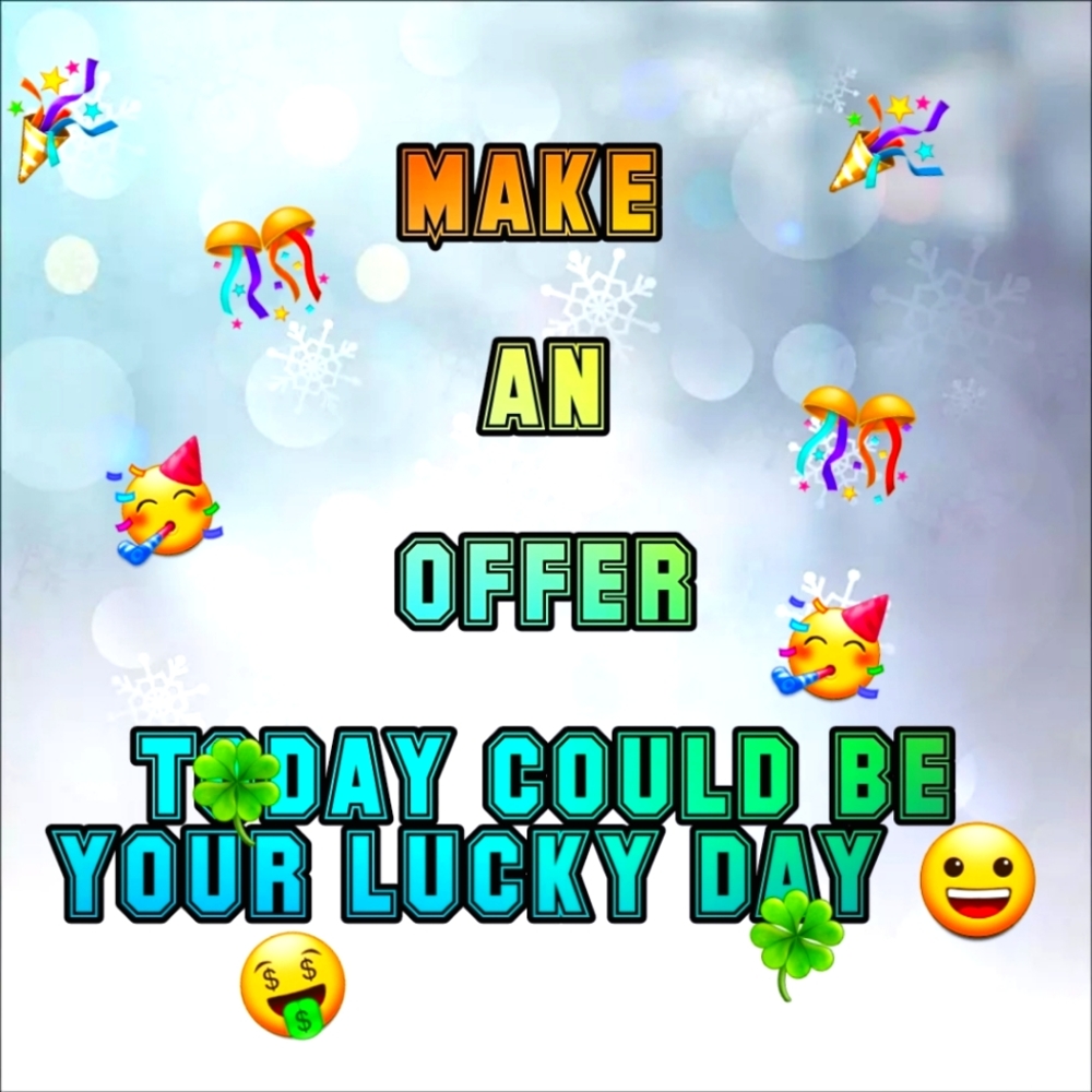 🥳MAKE AN OFFER 🎊